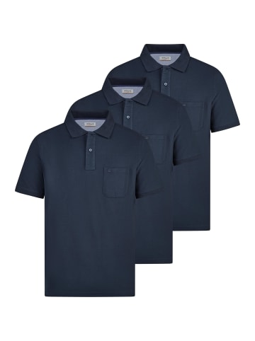 Redmond Poloshirt Basic in Dunkelblau