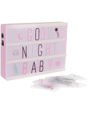 Atmosphera Créateur d'intérieur Leuchtbox in rosa
