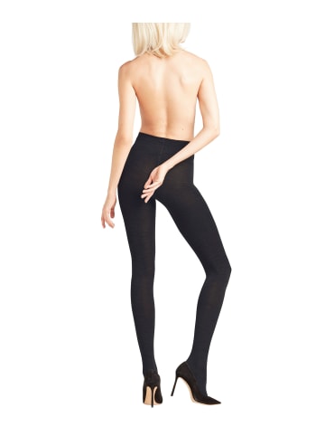 Falke Strumpfhose Softmerino in Black