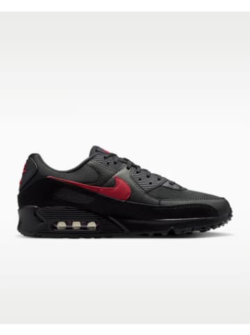 Nike Sneaker Air in Black/Tough Red-Black