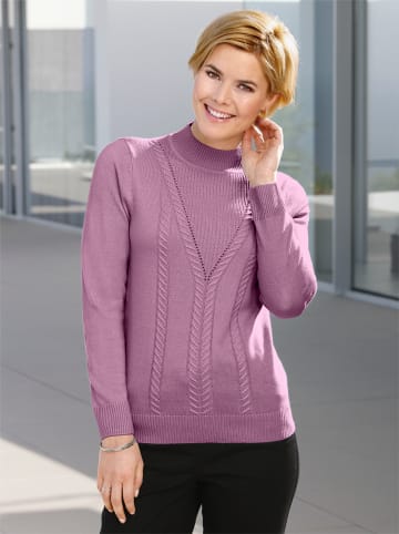 WITT WEIDEN Stehkragenpullover in orchidee