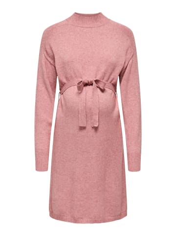 ONLY Strickkleid in Dusty Rose
