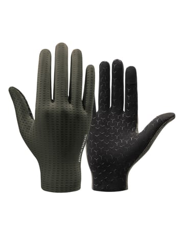 Rockbros Atmungsaktive Vollfinger-Fahrradhandschuhe (S)