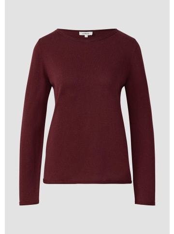 s.Oliver Strickpullover in 3902_bordeaux