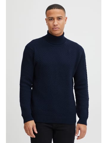 !SOLID Rollkragenpullover SDClive in Blau