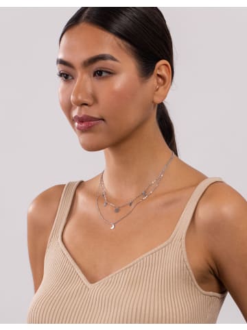 PURELEI Kette Luna 40 cm in Silber