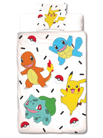 Pokémon Kinder-Bettwäsche "Pokemon Pikachu & Friends" in Bunt