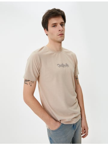 KOTON T-shirt in Beige