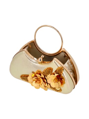 Usha Women Handbag in Gold