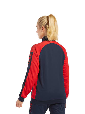 erima Unisex Erwachsene Six Wings Worker Jacke, Trainingsjacke in new navy/rot