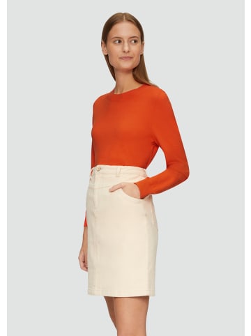 s.Oliver Strickpullover langarm in Orange