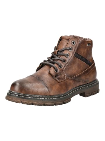 Tom Tailor Stiefelette in Braun