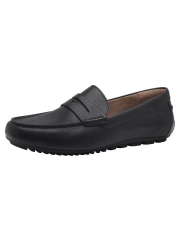 Tamaris Slipper in BLACK LEATHER