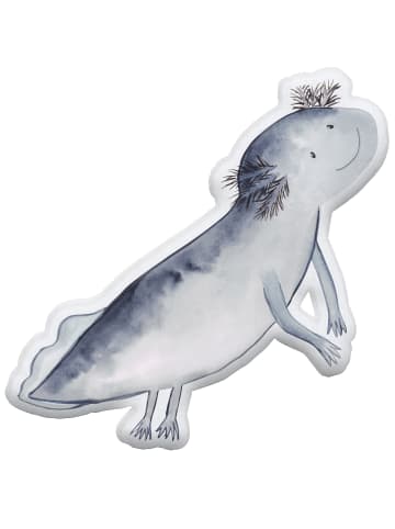 Mr. & Mrs. Panda Kuschelkissen Axolotl Schwimmen ohne Spruch in Weiß