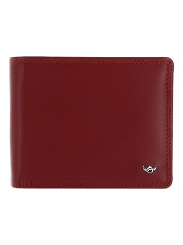 Golden Head Polo Geldbörse RFID Schutz Leder 12 cm in rot