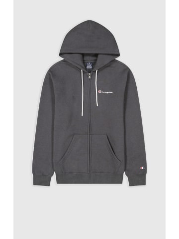 Champion Sweatjacke Hooded Full Zip Sweatshirt in Grau