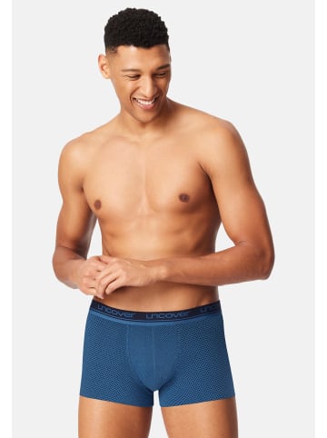 UNCOVER BY SCHIESSER Retro Short / Pant Cotton in Blau