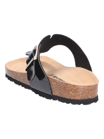 Tamaris Pantolette in schwarz