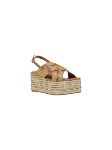 Alviero Martini Prima Classe Keilschuhe Beige