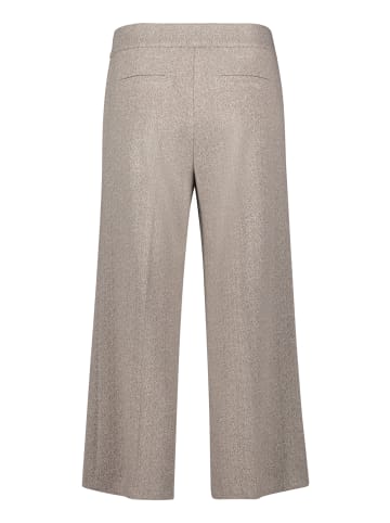 CARTOON Culotte mit Bügelfalte in Black/Camel
