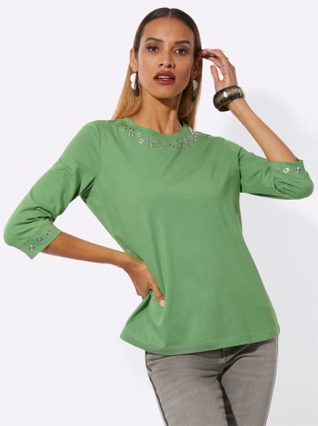 creation L Rundhalsshirt in apfel