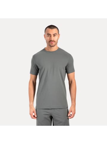SMILODOX T-Shirt Micah in Grau