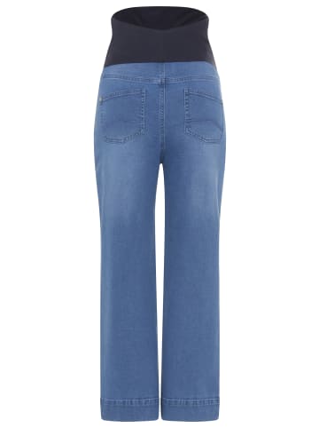 neun 9 monate Umstandsjeans in blau used