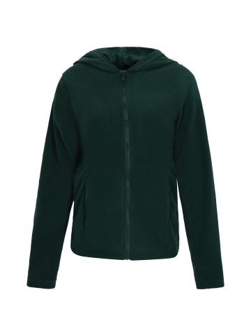 myMo Women Fleece Jacket in Dunkelgrün