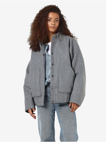 Noisy may Jacke in Light Grey Melange