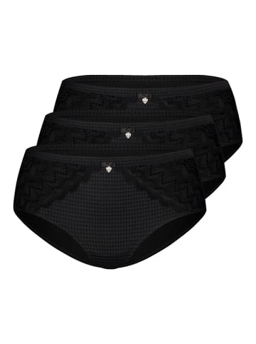 Sassa 3er Pack Panty in Black