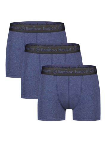 Bamboo Basics Boxershort 3er Pack in Blau