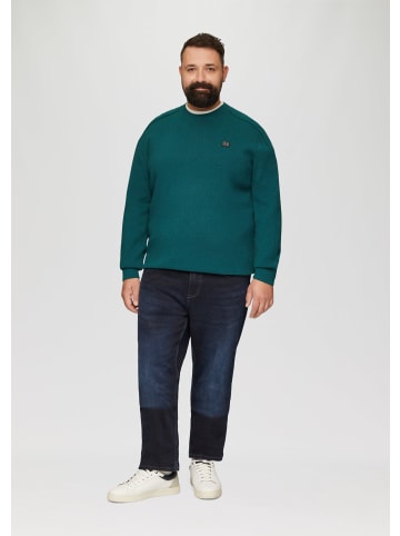 s.Oliver Strickpullover langarm in Petrol