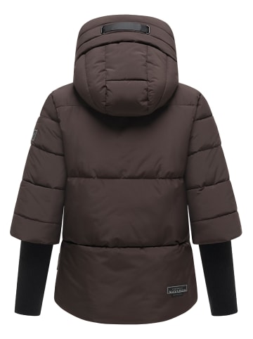 Navahoo Steppjacke Lotusherz XIV in Choco