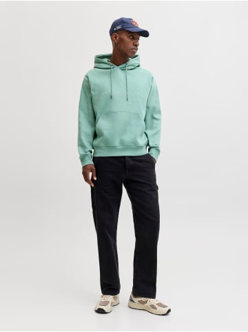 Jack & Jones Kapuzenpullover in Mineral Blue