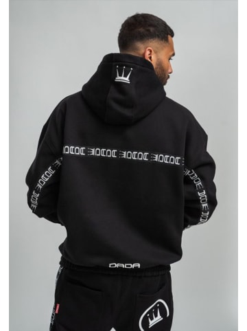 DADA Hoodie mit Logodetails in Schwarz