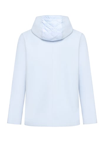 Betty Barclay Wolljacke mit Kapuze in Ether Blue Melange