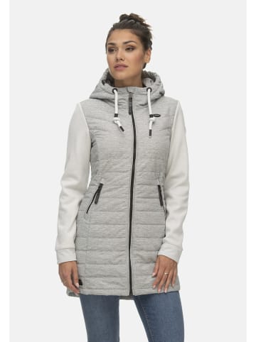 ragwear Übergangsjacke 'Lucinda Long' in weiß