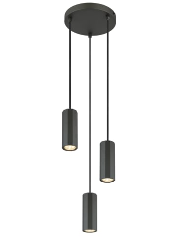 Globo lighting Hängeleuchte "JAMES" in gray