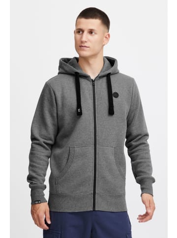 !SOLID Kapuzensweatjacke SDBene Zip Hoodie in Grau