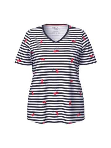 Ulla Popken Pyjama in schneeweiß