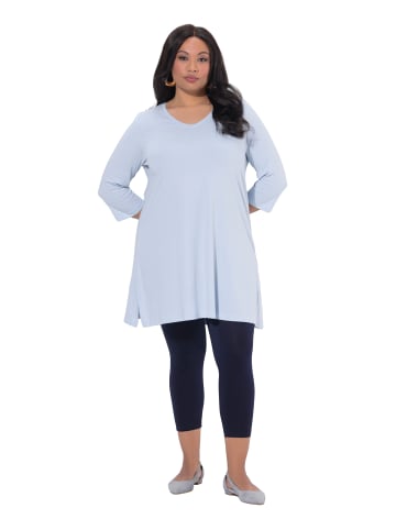 Ulla Popken Longshirt in glasblau