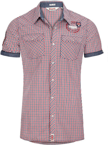 Lonsdale Hemd "Reigate" in Blau