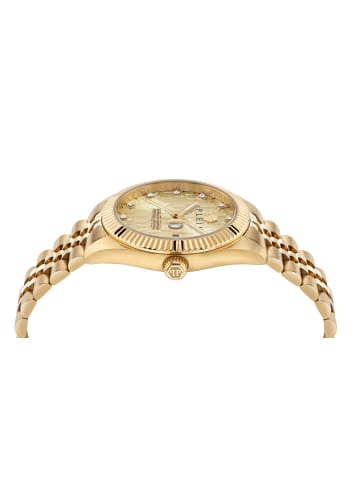 Philipp Plein Analoguhr für Herren in gold