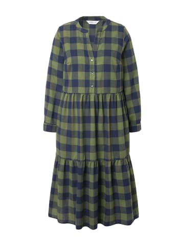 Studio Untold Kleid in dunkles olive