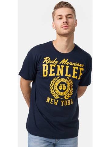 BENLEE Rocky Marciano T-Shirt "Duxbury" in Blau