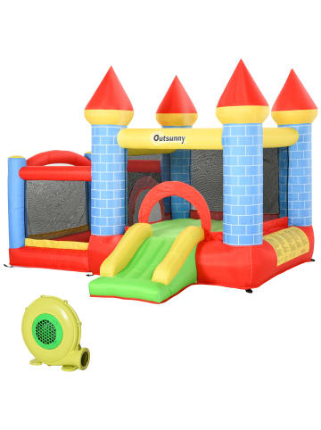 Outsunny Hüpfburg 280L x 260B x 210H cm