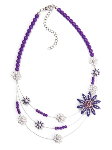 Allgäu Rebell Dirndl Kette " Liz " in violett