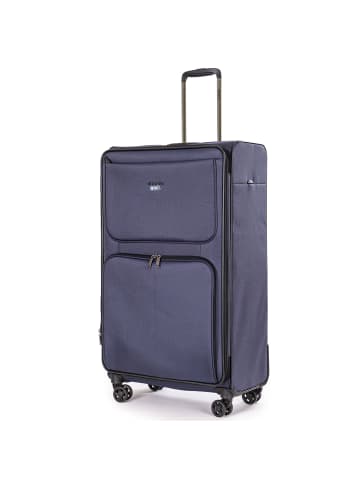 Stratic Bendigo Light Plus 4-Rollen Trolley 84 cm Laptopfach navy