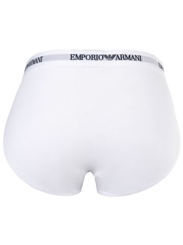 Emporio Armani Slip 3er Pack in Weiß