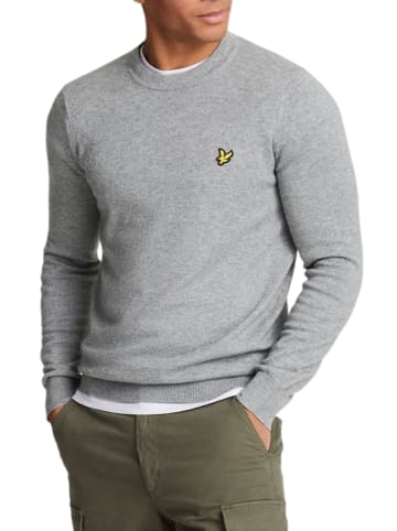Lyle & Scott Strickpullover in Grau
